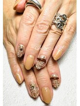 チヒロネイル/ツイードネイル