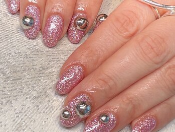 ネイルサロン ステラ(Nail Salon STELLA)/ジェル×ラメ