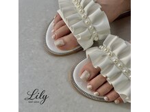 リリー(Lily)の雰囲気(夏に向けて足元も可愛く!フットラメワンカラー)