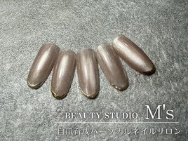 マグネット×先端ゴールドミラー