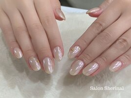 大人気☆パウダーネイル