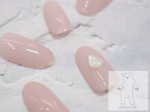 オトナネイル(otona nail)/シルクピンクのシンプルネイル