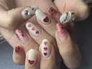 ラブリーハートネイル