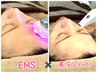 《小顔引締め♪》EMS全顔＋高圧技術で保湿と小顔に♪【¥7000】