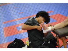 ホリスティックトータルケア(Holistic total care)の雰囲気（スポーツ現場でも活動中です日常生活レベルのトラブルでもOK！）