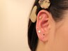 【口コミ限定】耳ツボジュエリー両耳6粒＋耳リンパ 30分