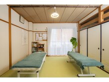 一条整体院/院内は和風の落ち着いた雰囲気