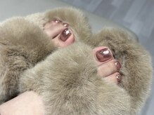 ヴィーナスネイル(Venus Nail)/フットミラーネイル　ピンク