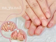 ナユネイル(na_yu.nail)/自爪風クリアネイル 32