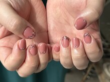 ラグ ネイル(RAG nail)/秋ネイル/ヒョウ柄