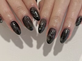 ニュアンス /ブラック/ラメ