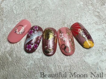 ビューティフルムーン ネイル 本厚木(Beautiful Moon Nail)/◆定額¥7000~¥10000湯川専用◆
