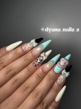 エクアネイルズ(Akuwa nails)/スカルプ◆180分アートやり放題