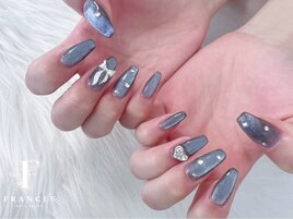 ネイビーマグネット × パーツ