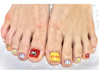 アールケーネイル 中野坂上(RK nail)/フットオーダー¥10,000