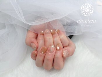 ネイルスタジオ アンビエント 表町店(Nail Studio ambient)の写真/【定額デザイン】季節やトレンドに合わせて毎月変わる定額ネイルが人気♪