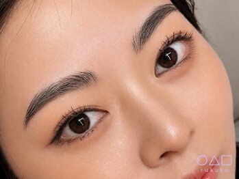 ルククギフ 岐阜(〇△□rukuku)の写真/【黄金比垢抜け眉毛★】じっくりカウンセリングを行い骨格に合わせた施術で目元美人◇メンズも大歓迎◎