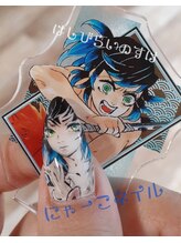 にゃーこネイル/痛ネイル☆持ち込みデザイン