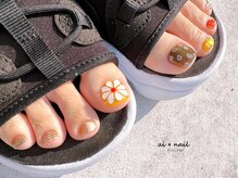 アイネイル 小倉(ai nail)/フットネイル＋アート追加