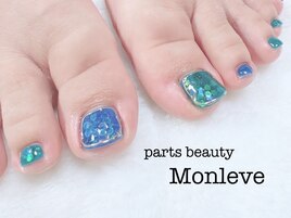 フットネイル　アート2本