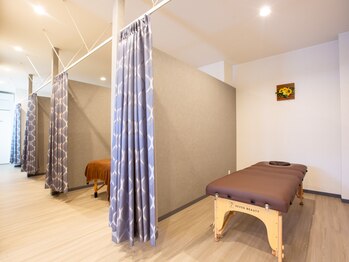 美ボディ整体院/店内は個別空間で仕切られてて◎
