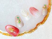 ルアナ(Luana.)/大人キラキラ夏ネイル