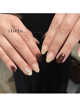 イベル 神戸三宮店(ibelu)/ニュアンスネイル