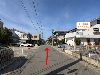 ジャシィ(JASY)/駐車場までの道のり