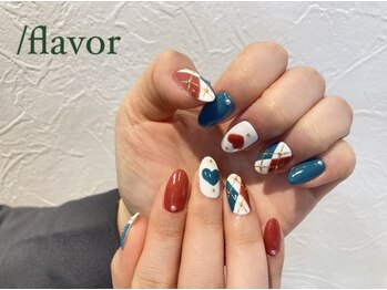 スラッシュフレーバー(/flavor)/クリスマスネイル☆★