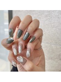 アシンメトリーネイル