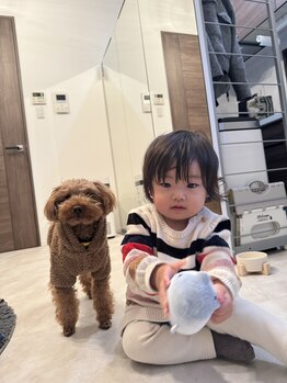 ラヴィ(La vie)/お子ちゃまを見守る看板犬太郎♪