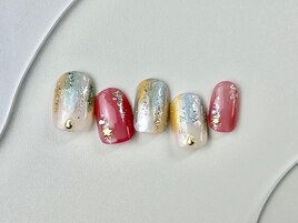 水彩ネイル【¥8,800】