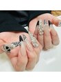 ネイルズイブ マーチ 天満店(nails ibu MARCH) スカルプ一枚MAXめっちゃ可愛いです(^^)