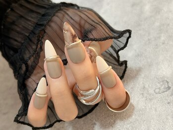 レイドット バイ シャルム(Ray.by Charme)の写真/阿倍野駅すぐ！ワンホン、ニュアンスなど最旬デザインが得意なサロン☆カラー・デザイン豊富にご用意♪