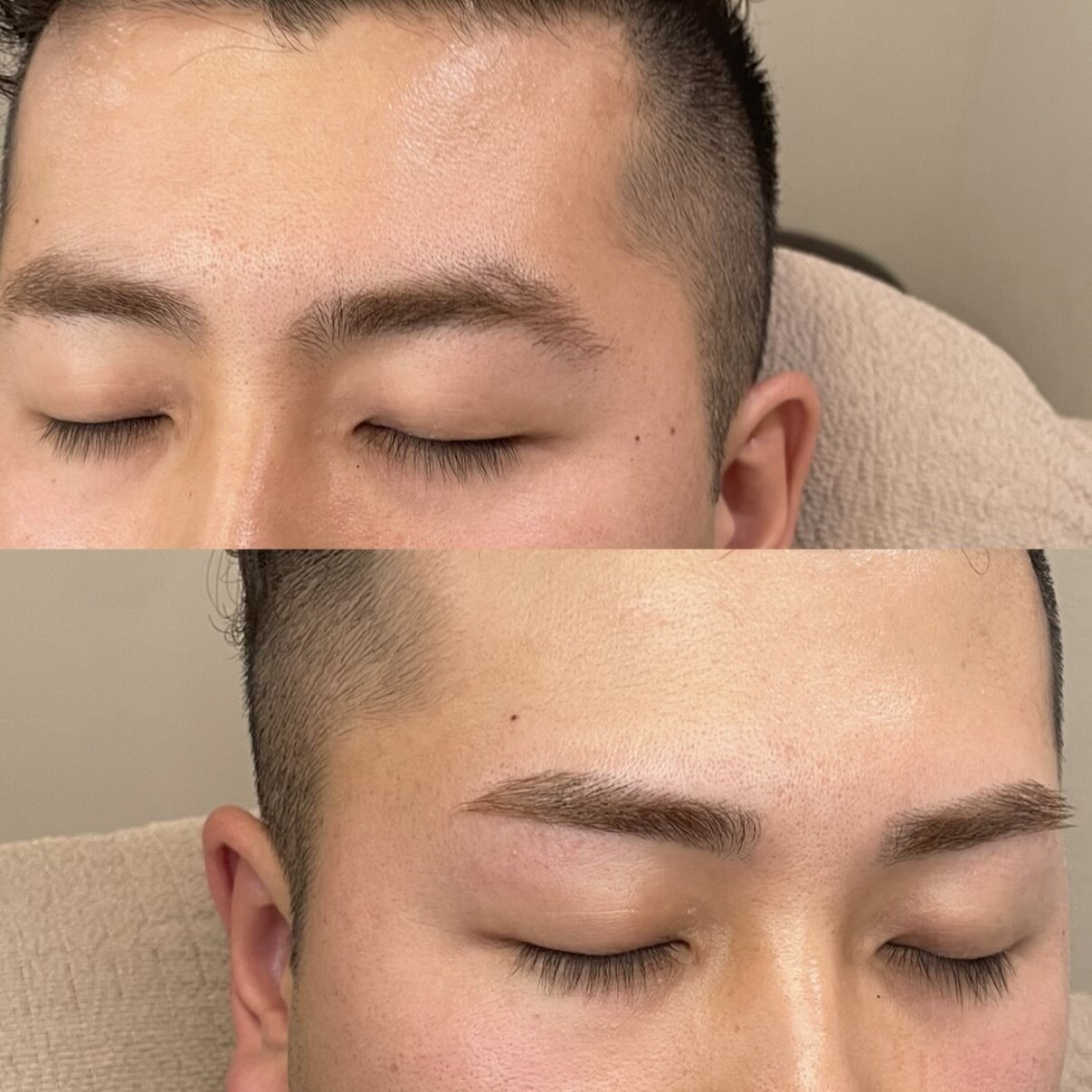 【4週間以内のご来店で500円引き☆】眉毛wax & 間引き & カット　\4800 