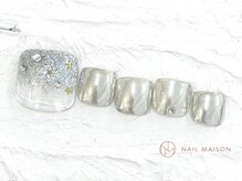 ネイルメゾン 池袋店(NAIL MAISON)/きらりんシルバー¥7500