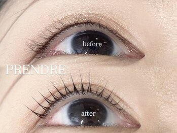 プランドール 京都店(PRENDRE)/まつ毛が太く長くなるパーマ