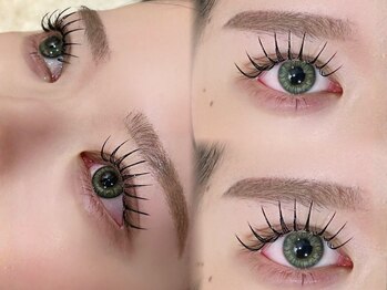 デューエエス バイ クレビア(Due S &nbsp;by CreBiA)の写真/[SNSで話題!!束感まつげパーマ]韓国風まつげパーマと美眉スタイリングで上品に垢抜け＊