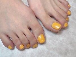 イエローフットネイル