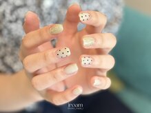 イロアム(iroam)/ドットネイル/ホロネイル/緑