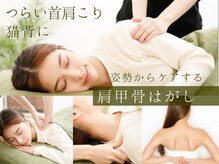 テミシア(TEMISIA)の雰囲気（猫背やつらい首肩こりには肩甲骨はがしやドライヘッドがおすすめ）