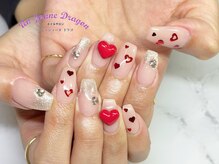 アン ジョーヌドラゴ/【自爪ネイル】ハートネイル