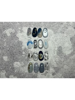 手描きアートが得意なサロン