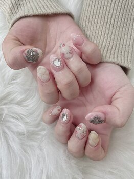 キレイエ ネイルズ(KIREIE NAILS)/フレンチガーリーネイル