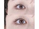 マロンアイラッシュ(maron eyelash)の写真/【モチがいい×スピード施術】シンプルでナチュラルだけど可愛い＊根元から立ちあげてパッチリ目元を演出♪