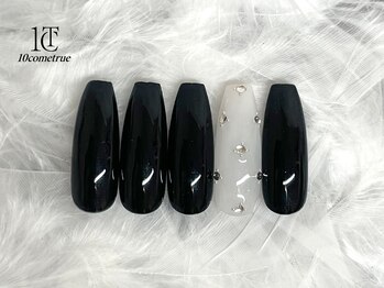 テンカムトゥルー(10 Come True)/■ブラック×ストーンアート