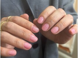 シンプルワンカラーネイル