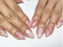 プリュム(Plume)/春ネイル