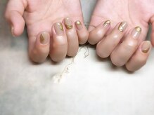 エムネイル(Ｍ)/_シンプルニュアンスネイル_