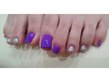 朱花 プルバイシュカ(fle by 朱花)/フットネイル